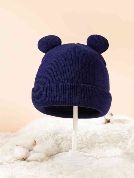 

baby cartoon ear decor beanie she01, Yellow