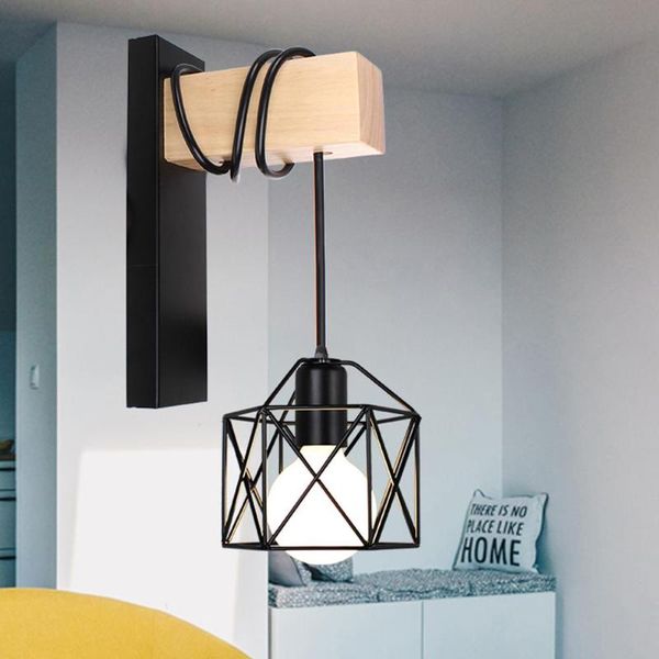 

vintage wall lamp sconce lights fixture e27 110v 220v bedside retro industrial decor dining room bedroom light