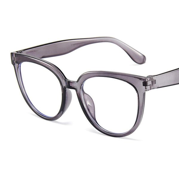 

sunglasses big frame glasses anti blue light women eyewear female cat eye eyeglasses men clear lens male, White;black