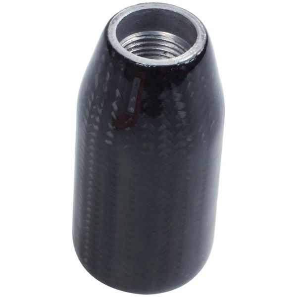 

shift knob universal gear lever black carbon fiber car 8mm 10mm 12mm