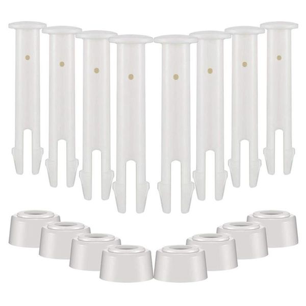 

pool & accessories 36 pcs plastic joint pins with rubber seals for replacement parts (2.36 inch)