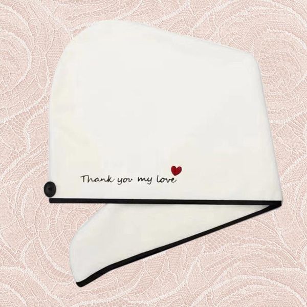 

shower caps hair drying towel bath cap bathroom bathing (color random)