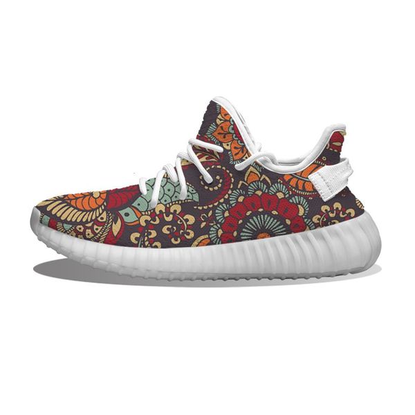 

diy custom colorful mandala running sho mh printed mens womens trainers outdoor sports sneakers 31eg