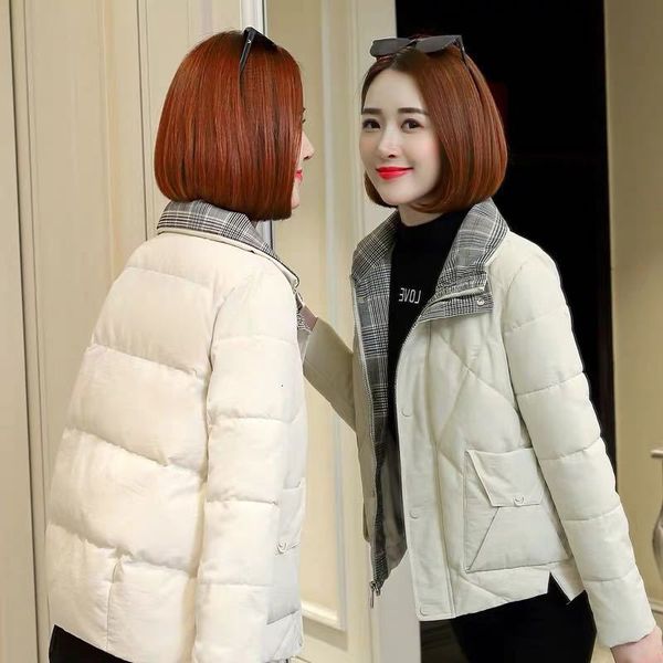 

women's down & parkas glossy waterproof female jacket parka winter women fashion windproof warm padded coat women1 6rb4, Black