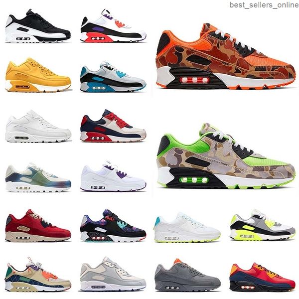 

trainers 2021 new 90s mens running shoes cushion sports triple white trail team gold yellow camo grey infrared womens sneakers size 36-46, Black