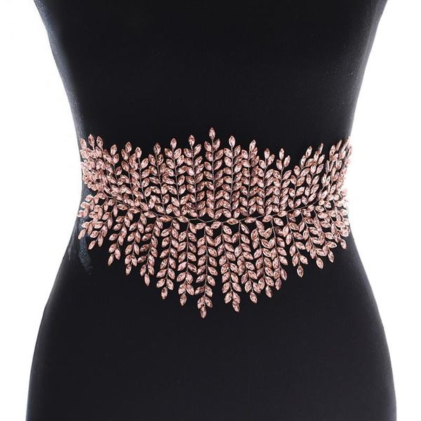 

wedding sashes ueen sh238-sp luxury skin pink belt for dress women's accessories women party sparkly belts dresses, White