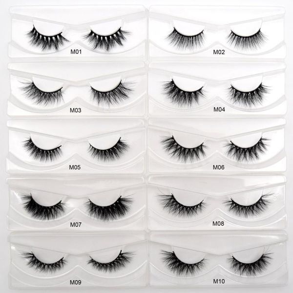 

visoarrival handmade mink eyelashes for small eyes cruelty soft dramatic eye lashes makeup m51-m631