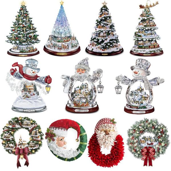 

christmas decorations decoration winter home paste window stickers ornaments xmas tree snowman decor navidad noel gift year 2022
