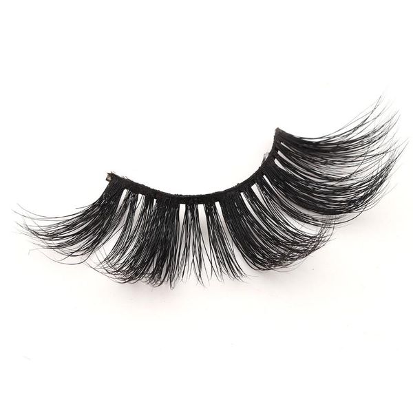 

false eyelashes wholesale 25mm mink fluffy lashes dramatic messy long makeup