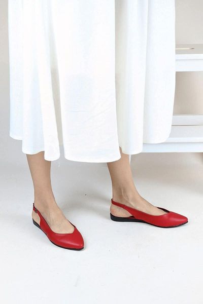 

sandals red open back shoes suaya 1004, Black
