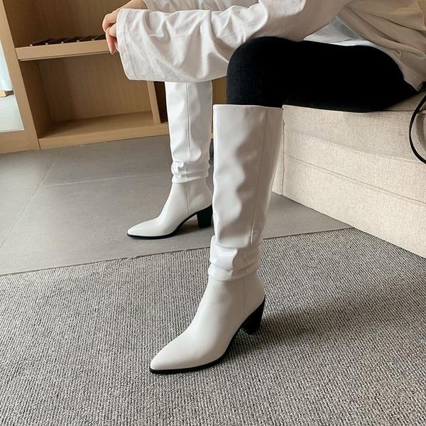 

dress shoes hongshangyun's boots in autumn and winter of 2021, Black