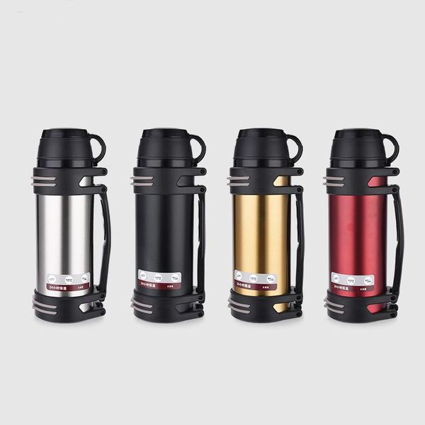 

water bottles 304 grade stainless steel insulation pot household large-capacity portable outdoor travel kettle customized gift wholesal