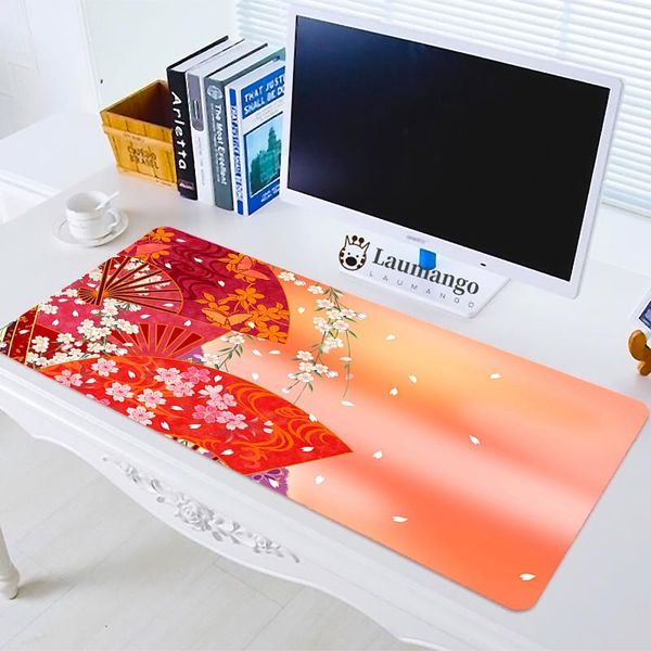 

mouse pads & wrist rests game pad desk mat extended gaming gamer japan fan mousepad anime mause computer complete keyboard girl rug accessor