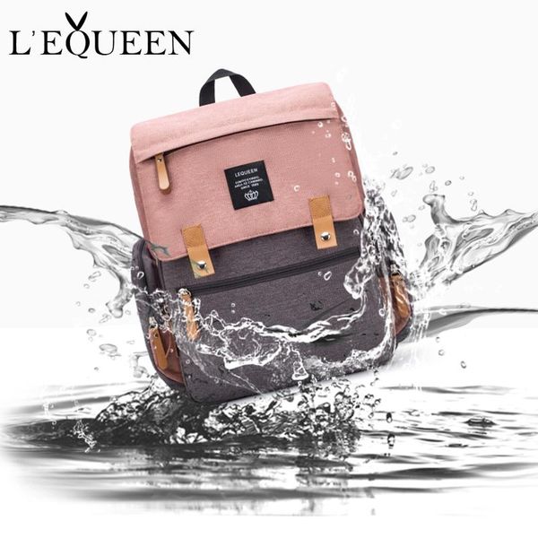 

diaper bags lequeen brand bag large capacity usb mummy travel backpack designer nursing for baby care