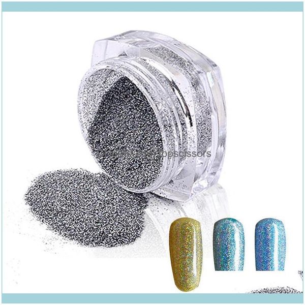 Nail Salon Health Beautynail Glitter 3/4/5 Box Laser Unghie Polvere Resina epossidica olografica Specchio Cromo lucido Pigmento Polvere Fascino Arte fai da te