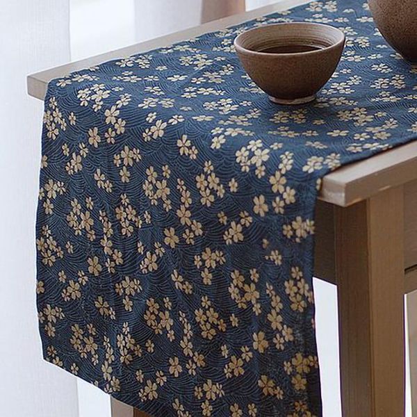 

table napkin japan style cotton runner dinner cloth kitchen decoration accessories tj 8692