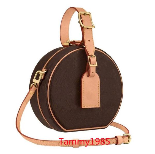 

classic luxurys designers shoulder bag circular handbags 2021 women crossbody purses printed fashion clutch bags