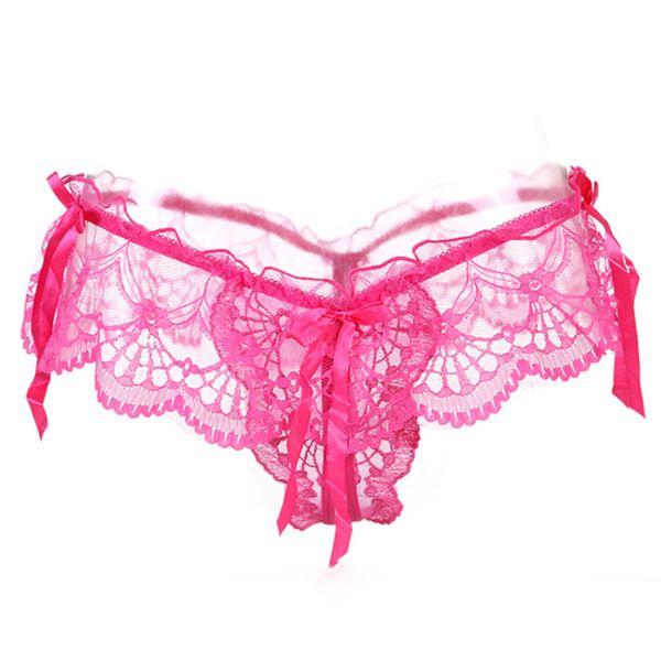 

underwear pantieslace fun women's transparent coquettish invisible t-shaped pants buttocks open crotch temptation set, Black;white