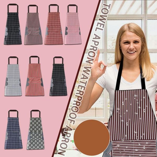 

aprons cooking apron, for women with pockets, home apron that wipes your hands fft
