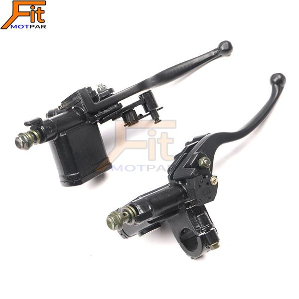 

hydraulic brakes clutch lever brake universa motorcycl pump buggy 50-250 cc cylinder handle accessories left right bra handlebars