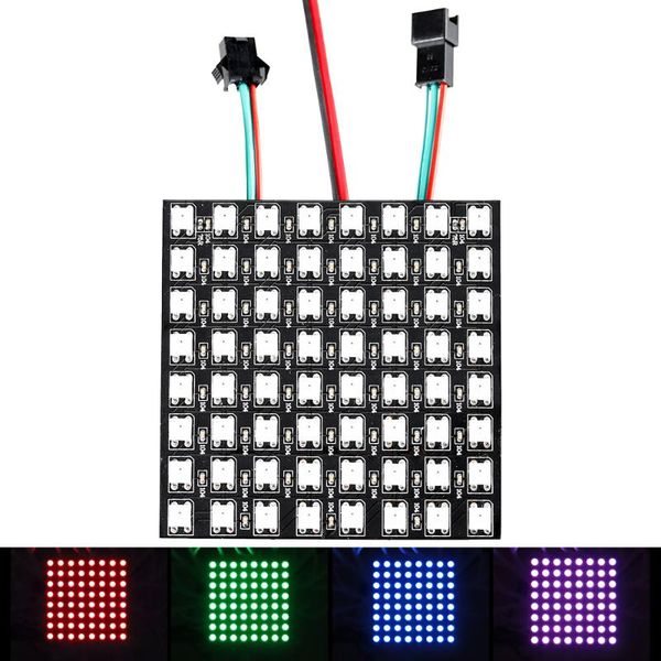 

led pixel individually addressable module rgb 8x8/16x16/32x8 digital pixels panel modules