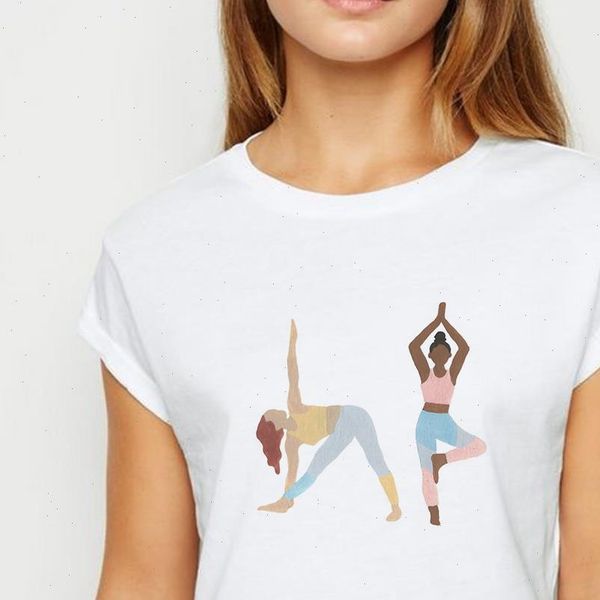 

women t shirt motion spring summer ropa mujer tee beautiful easy matching show thin round neck, White