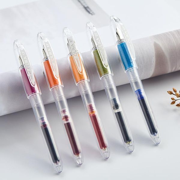 

monami olika fountain pen ef tip transparent korea pens