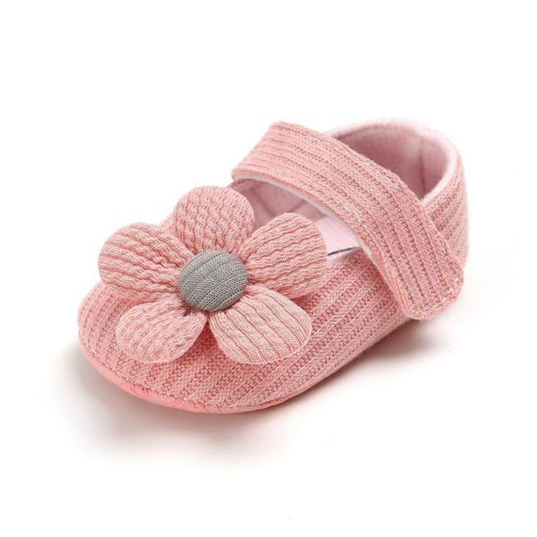 

baby girl princess shoes toddler non-slip flat soft-sole cotton rubber crib lovely butterfly-knot infant first walkers