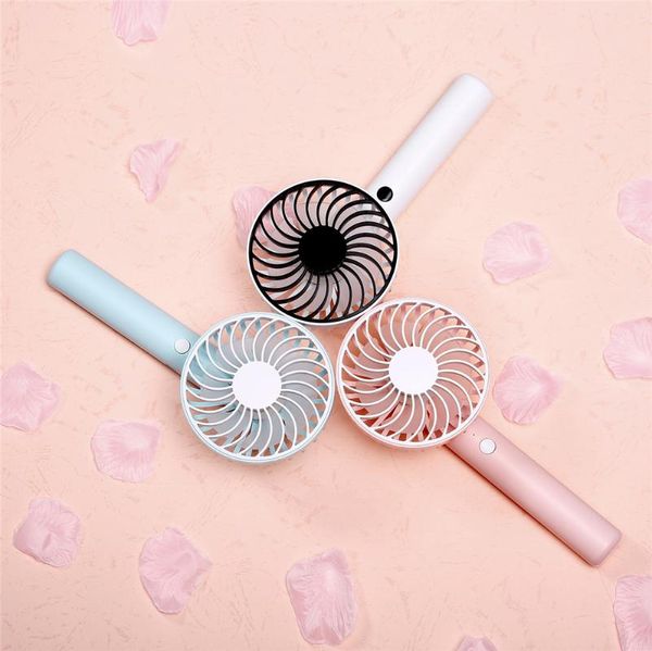 

electric fans portable 3 colors usb fan mini ventiltor handhold summer cooling