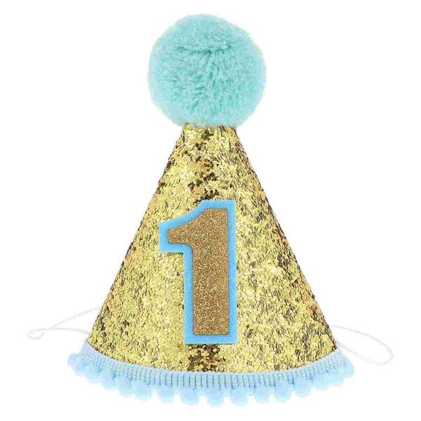 

Party Hats Toyvian Birthday For Baby's First Mini Cone Hat Super Charming Glittering Po Booth Prop
