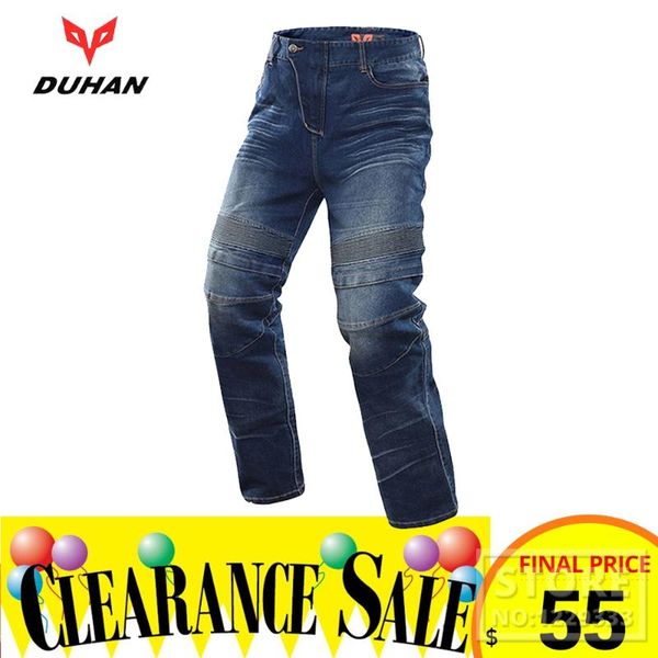 

motorcycle apparel duhan pants men motorbike moto jeans trousers windproof racing motocross protective gear