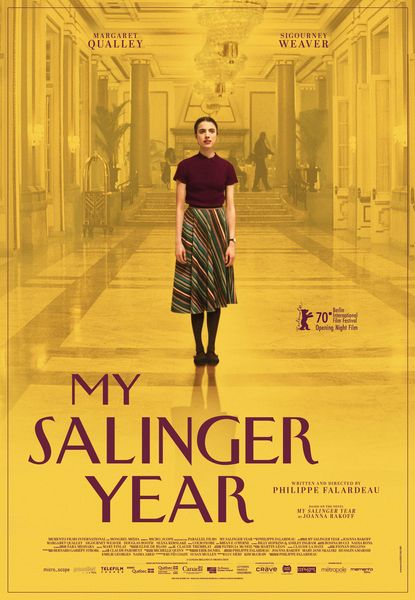 

my salinger year poster 2020 movie art film print