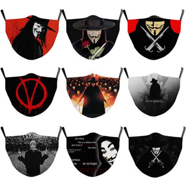 

riding special street halloween digital printing dust-proof christmas mask diy