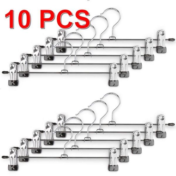 

hangers & racks 10pcs/lot kids clothes hanger portable multifunction hook design outdoor drying rack plastic metal children baby