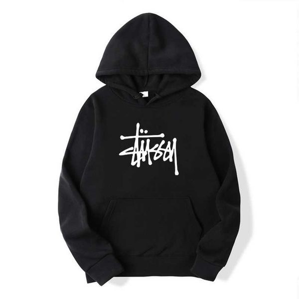 

hoodiespullover sweater sports men's casual versatile hoodie, Black