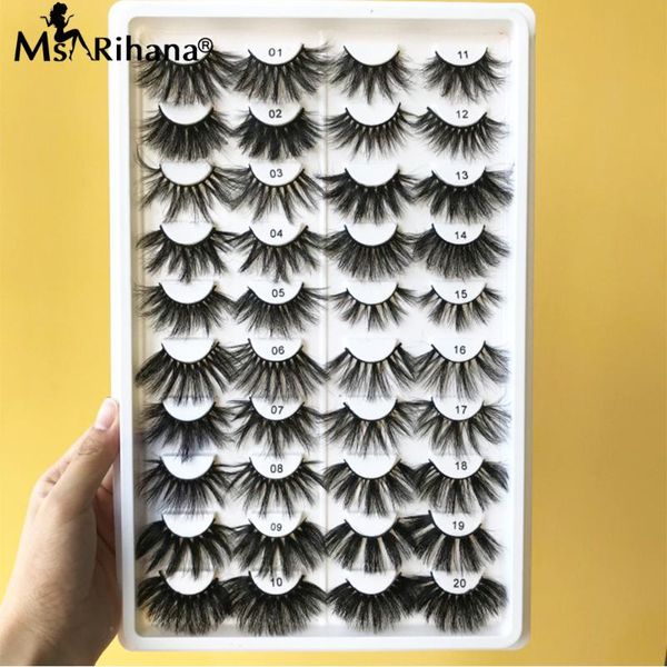 

false eyelashes fluffy 25 mm mink lashes natural wispy makeup 8d box package wholesale 5d lash extension supplies custom logo