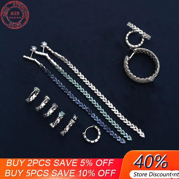 

stud s925 sterling silver love wheat ear earrings long women necklace bracelet simple personality luxury monaco jewelry, Golden;silver