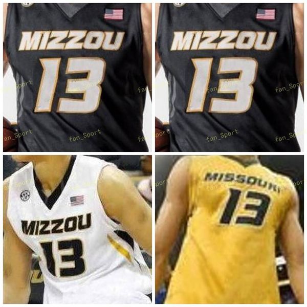 

ncaa college mizzou missouri tigers basketball jersey 0 torrence watson 1 xavier pinson 2 kj santos 3 ronnie suggs custom stitched ff, Black