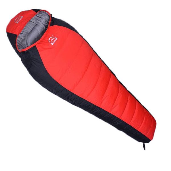 

mummy down sleeping bag outdoor camping waterproof winter bags