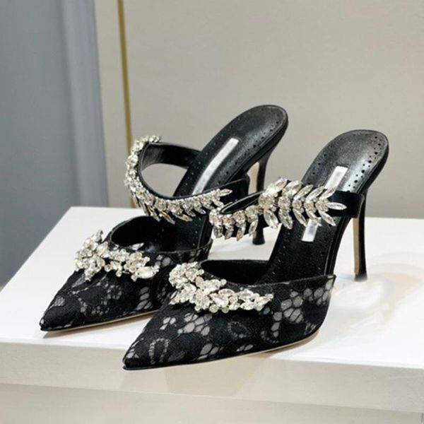 

dress shoes casual comfortable summer high heels sandals fashion brand outdoor women fashional pointed toe bordered female pumps, Black