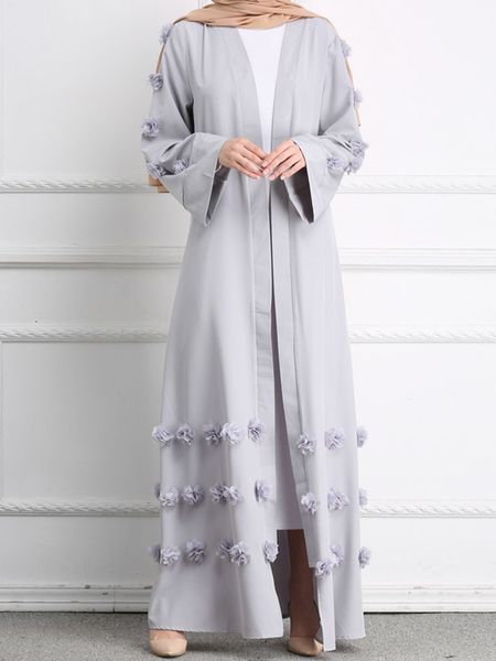 

casual dresses muslim dress women dubai abaya turkey saudi arabia kimono cardigan turkish hijab moroccan kaftan caftan islamic clo, Black;gray