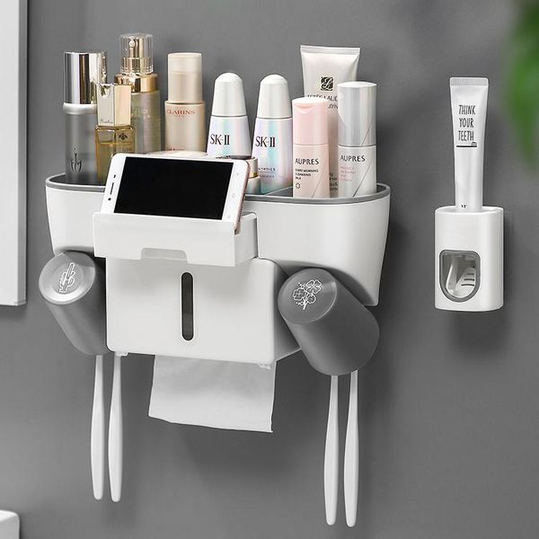 

toothbrush holders high capacity tooth brush holder bathroom accessories organizer case electric set da60ysj