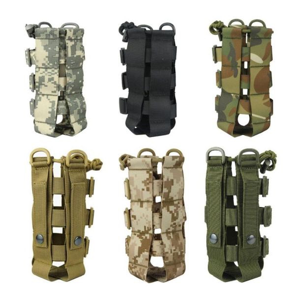 

hydration packs 2021 outdoors water bottle pouch tactical gear kettle adjustable bag army fans climbing hiking camping bags
