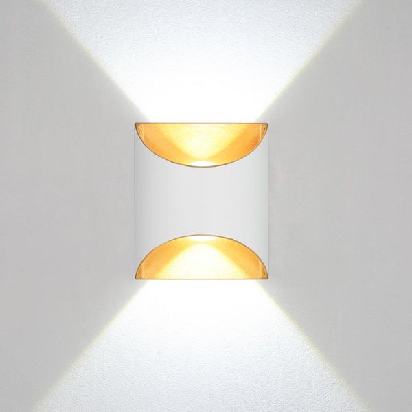 

wall lamp led light source aluminum body modern style foyer lamps study stairs bedroom lampara indoor decoration