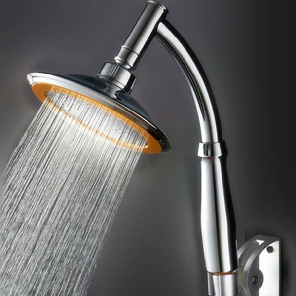 

bath accessory set 1pc strong rain spa shower stainless steel adjustable high pressure round rainfal sprayerl durable bathroom head