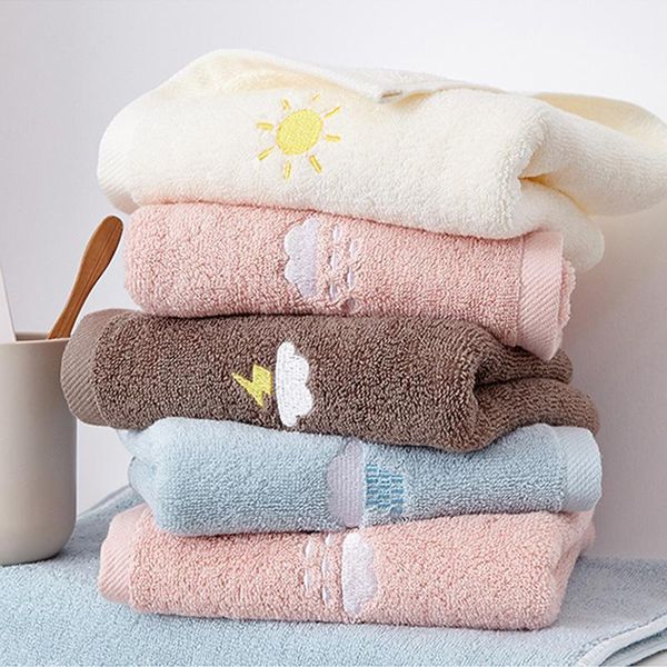 

towel k the weather 100%cotton british style face for fast drying travel gym sports business trip soft washcloth