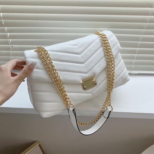 

evening bags brand embroidery handbags for women 2021 designer luxury pu leather crossbody chains ladies shoulder bag purse sac a main1