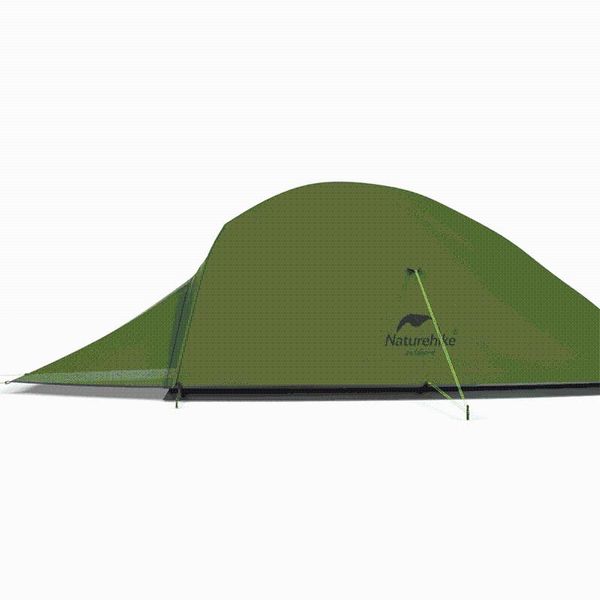 

upgraded cloud up 2 ultralight tent standing 20d fabric camping tents for person with mat nh17t001-t and shelters