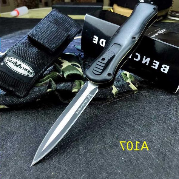 

new benchmade a017 a016 edc out the front automatic knife tactical combat camping utility hiking auto knives pocket knife ggntc