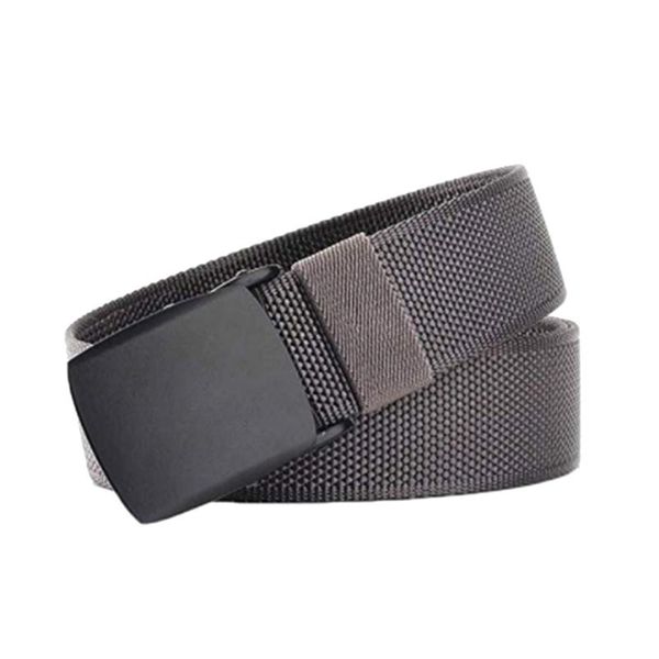 

tactical belts nylon wrist belt zinc alloy buckle adjustable waistband hunting accessories waist support, Black;gray